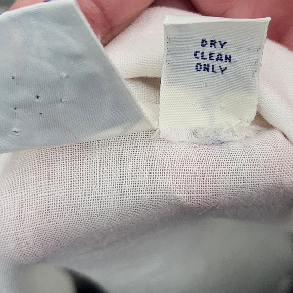 JG Hook Vintage 80s White Lace Trim Romantic Button Down Shirt - Picture 7 of 13